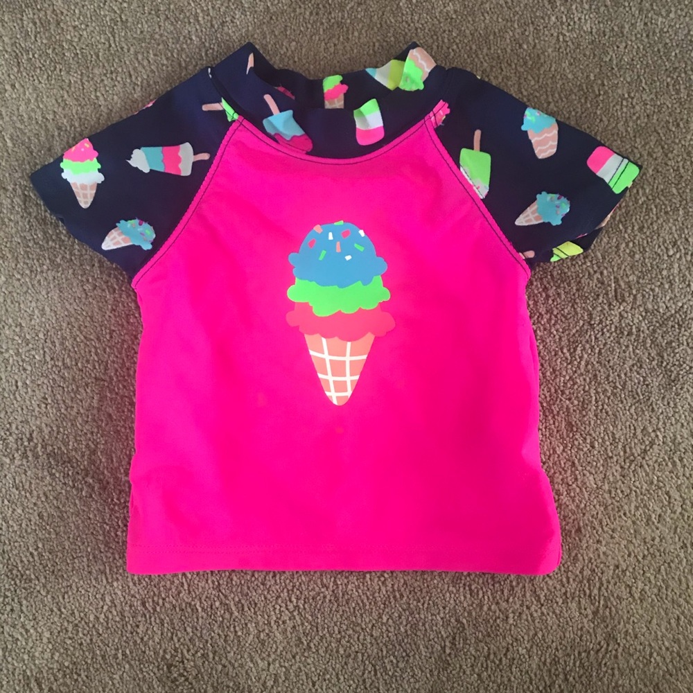 🌻Children’s place swim shirt 12-18 months